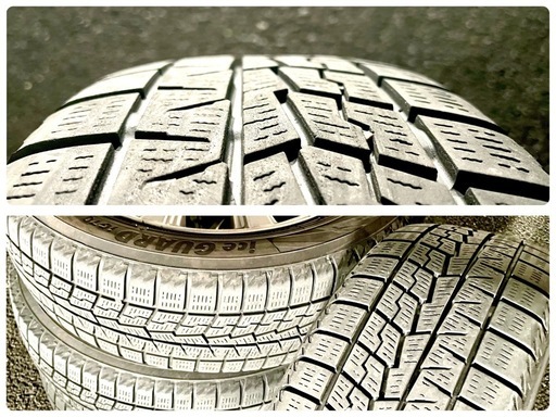 155/65/R14　軽自動車 スタッドレス＆ホイール　YOKOHAMA ice GUARD7