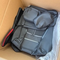 【未使用】プリウスα 5人乗り 後部座席用 クラッツィオ プライム ブラックの画像