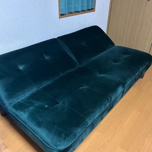 背もたれが別々に動くソファベッド