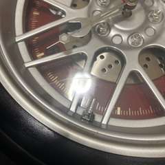 トヨタ・2000GTの壁がけ時計（おまけ付き）の画像