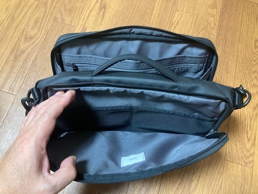 ace. フレックスライトコート ショルダーバッグ撥水8L黒