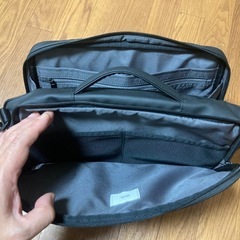 ace. フレックスライトコート ショルダーバッグ撥水8L黒の画像