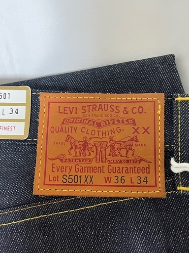 LVC S501XX 1944 大戦モデル 新品リジッド W36｜天王寺手渡し/発送可(条件)