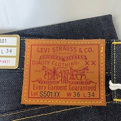 LVC S501XX 1944 大戦モデル 新品リジッド W36｜天王寺手渡し/発送可(条件)の画像