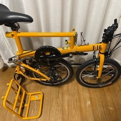 KHS 「ケーエイチエス」 MANHATTAN F-16 2018年モデル 16インチ 折り畳み自転車の画像