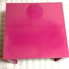 ☆こたつテーブル☆インテリアコタツ・正方形 65×65 ピンク 木製の画像