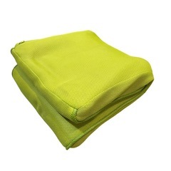 【ジ0213-18】コンパクトに収納可能‼️シンプルな座椅子 幅380mm✕奥行き530mm（最小410mm） ✕高さ430mm（最小160mm） グリーン 一人暮らしの画像