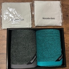 【未使用】メルセデス・ベンツノベルティ タオルセット4枚の画像