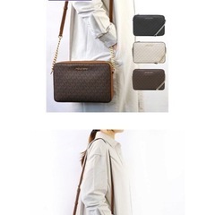 MICHAEL KORS モノグラムショルダーバッグ [マイケルコース] ブラウン 正規品¥63,800で購入した品の画像