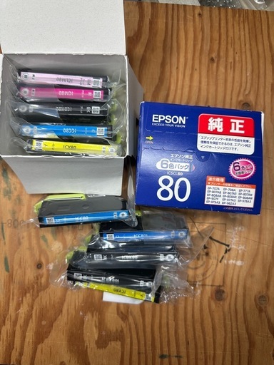 エプソン純正インクカートリッジ EPSON とうもろこし IC6CL80L 16コ
