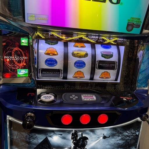 スマスロ　パチスロ　スロット　バイオハザード ヴェンデッタ 実機　美品