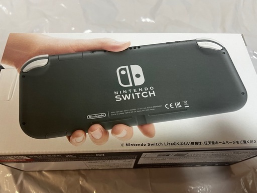 Nintendo Switch Lite グレー 本体　新品未開封