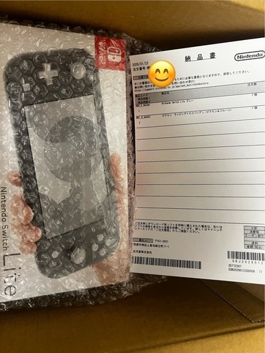 Nintendo Switch Lite グレー 本体　新品未開封