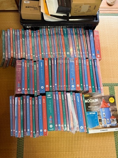 新品未使用デアゴスティーニ　ムーミンハウスをつくる　13・16巻〜110巻セット