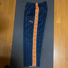 プーマ　PUMA ジャージ　オレンジ　ネイビーの画像
