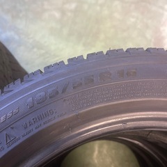 無料タイヤ　185/55R16【0820】の画像