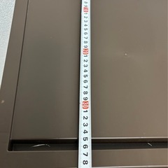 5段チェスト ブラウン プラスチックタンス の画像