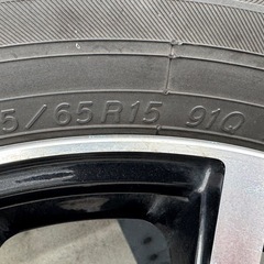 スタッドレスタイヤ ホイール付き4本セット   195/65/15 ヨコハマタイヤ アイスガードの画像