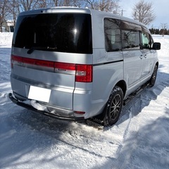 【総額59万円】車検長期 デリカ D:5 切替式4WD 上級グレード Gプレミアム JAOS カスタムの画像