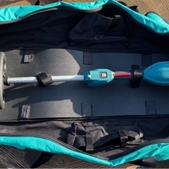 【中古】マキタ18v充電式スプリット草刈機MUX18D（モーター部のみ）＋専用収納ケースの画像