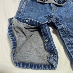 🌈極美品　baby GAP　オーバーオール　6-12mの画像
