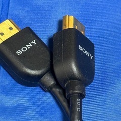 SONY ハイスピード HDMIケーブル✨ 動作確認済み の画像