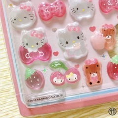 【3】ボンボンドロップシール1枚400円 ぷっくりシール
の画像