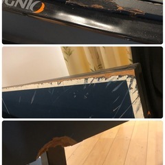 国際規格 卓球台 セパレートタイプ  一部破損の画像