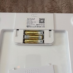 本日限定出品✴︎体重計　体組織計の画像