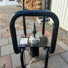 薪割り機　ドリル薪割り機　使用頻度極小　薪ストーブ　キャンプ　アウトドアの画像