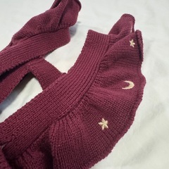 🌈美品　バースデイ　Cottoli  ニット　サロペットスカート　80　の画像