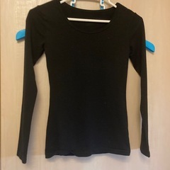 GU ヒートテック　黒　サイズ150の画像