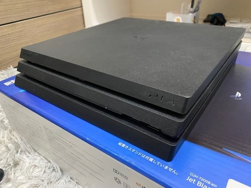 【PS4 Pro 1TB 箱あり 美品 動作確認済み】すぐ遊べます
