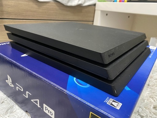 【PS4 Pro 1TB 箱あり 美品 動作確認済み】すぐ遊べます