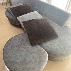 ソファ（カウチソファ、コーナーソファセット、クッション付）の画像