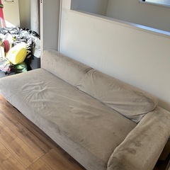 無料ソファーベッド3人掛けの画像