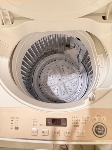 値段交渉あり！【シャープ 6.0kg 全自動洗濯機】3年使用／動作良好