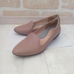 2足★fericoeurベージュ＆ローファー黒24㎝の画像