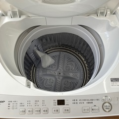 「安心の1年保証付。【SHARP／シャープ　ES-GE7J-S】取りに来れる方限定。」の画像
