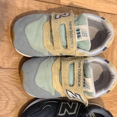 キッズスニーカー 3足セット　16㎝　ニューバランスなどの画像