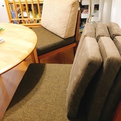 KAJA  椅子 いす ソファ　2脚セット チェア リゾートの画像