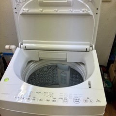 2016年式　東芝製　7キロ　全自動洗濯機の画像