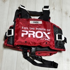 プロックス　子供用　フローティングベスト　ライフジャケット　Sサイズ　2個セット　赤・青の画像