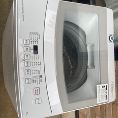 ニトリ洗濯機6キロ2019年製ガラストップNTR60の画像