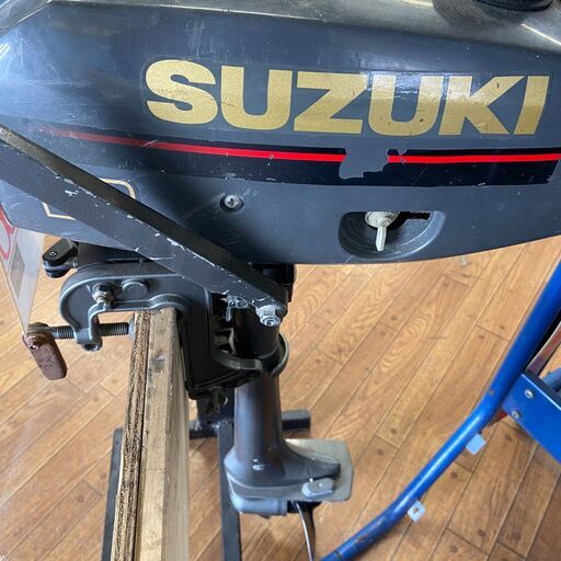 【中古】【動作OK】【店頭引取限定】SUZUKI　船外機　DT2　16,500円（税込）1738