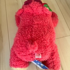 ディズニー ロッツォ ぬいぐるみ ピンク クマ の画像