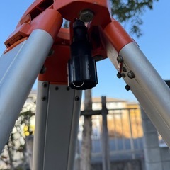 オートレベルの三脚の画像