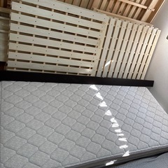 2ヶ月使用　2段ベットマットレス付きの画像