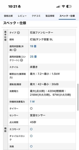 【半年使用】ダイニチ 石油ファンヒーター FW-72DX5 木造19畳