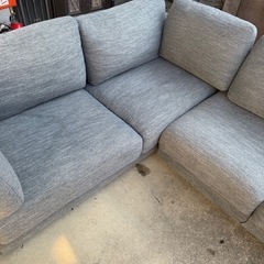 早い者勝ち！L字　3人掛けソファの画像